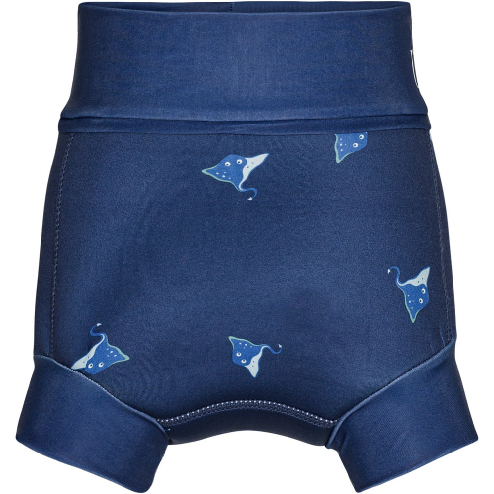 Køb Vanilla COPENHAGEN Navy Skate Fish Badebukser Neo
