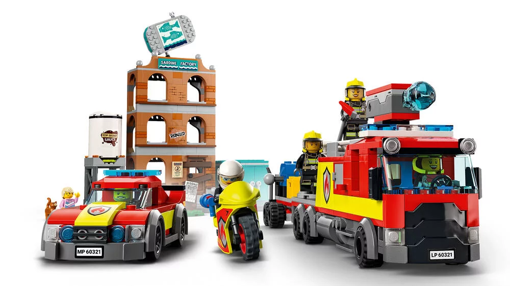 LEGO®CITY 60321 -LA BRIGADE DES POMPIERS