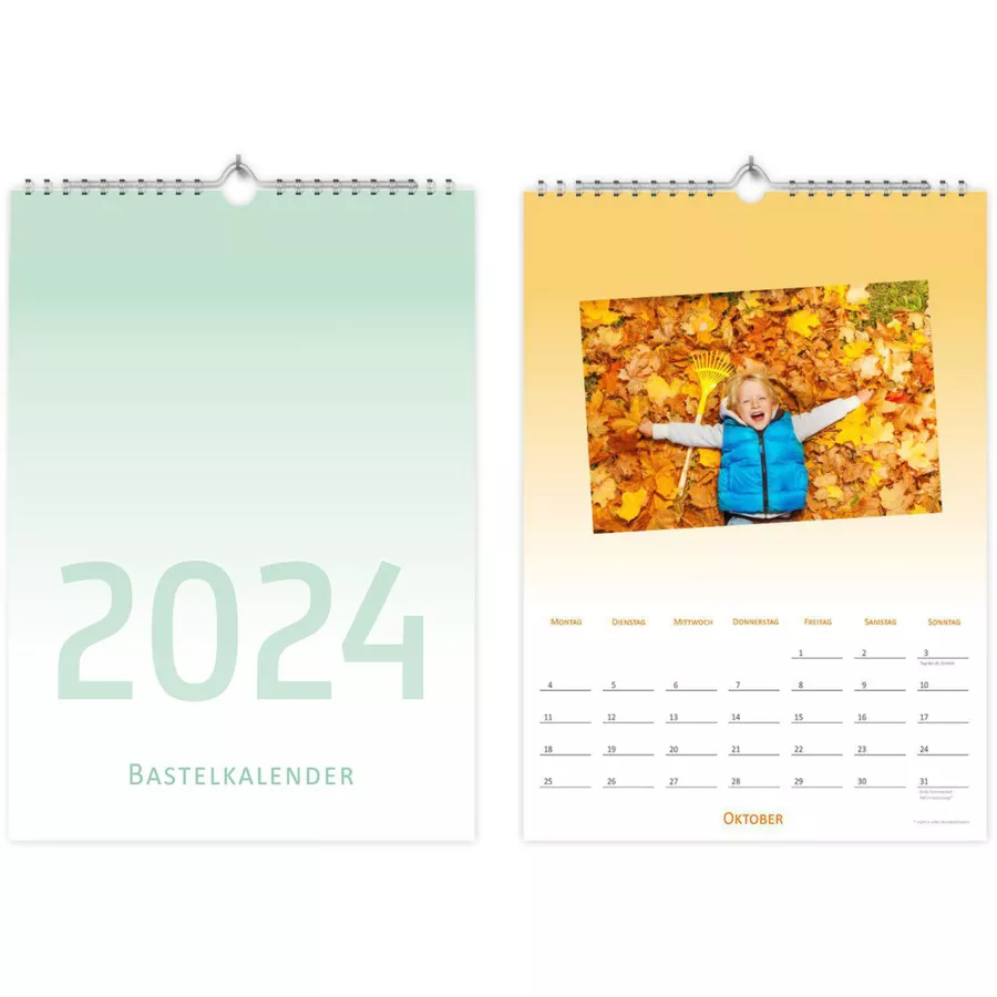 Nikima Papeterie Bastelkalender Verlauf 2024 bunt