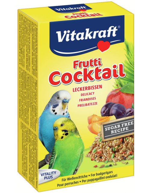 Vitakraft Parkiet Fruit-Cocktail - Vogelsnack - 200 g