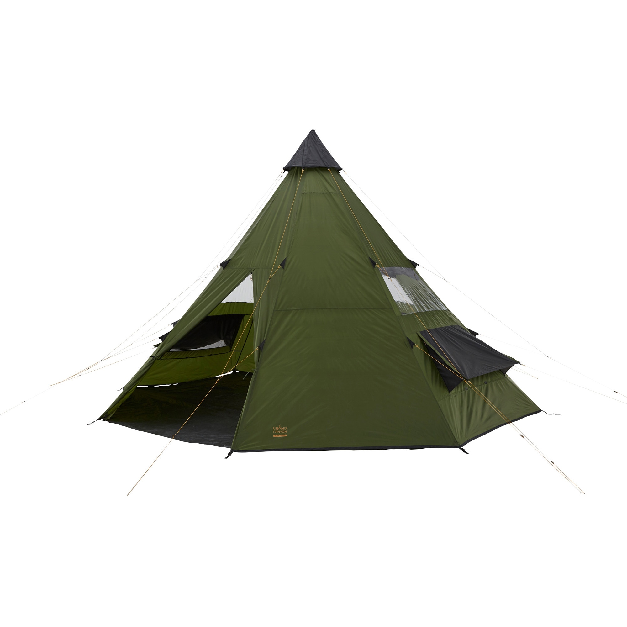 Grand Canyon Zelt Rundzelt BLACK FALLS 8, Capulet Olive, Ø 500cm
