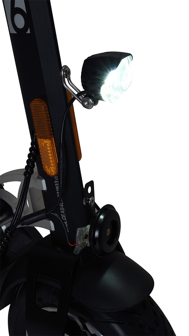 eFlux Lite Six E-Scooter 1000 Watt mit Straßenzulassung, 40 km/h, verstellbarer Sitz, Lithium-Akku