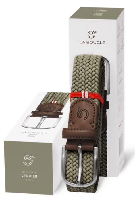 La Boucle groene heren riem