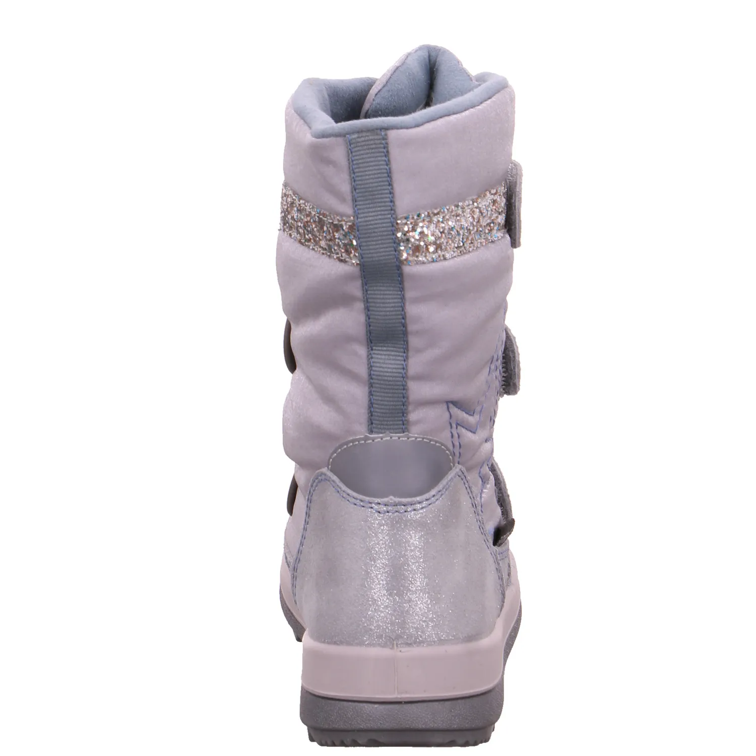 RICHTER Mädchen-Snowboot Membrane Silber Textil  Winterstiefel