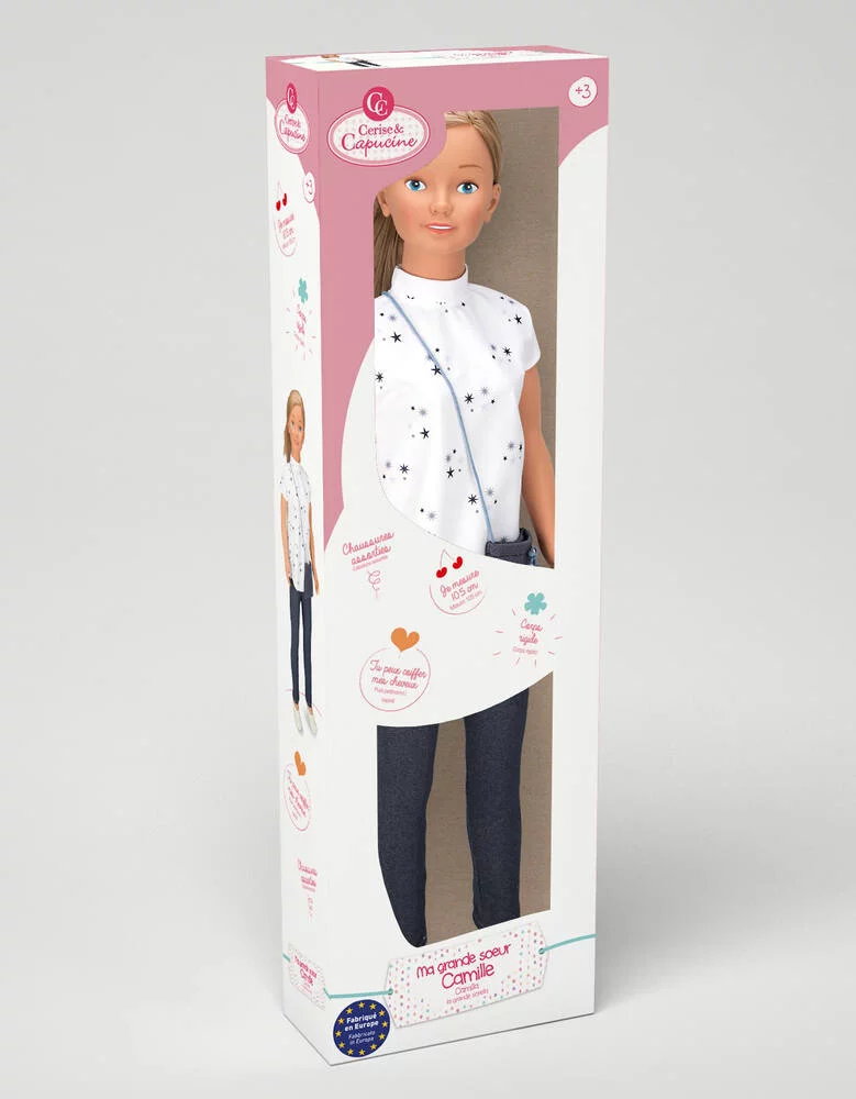 POUPEE MA GRANDE SOEUR CAMILLE 105 CM