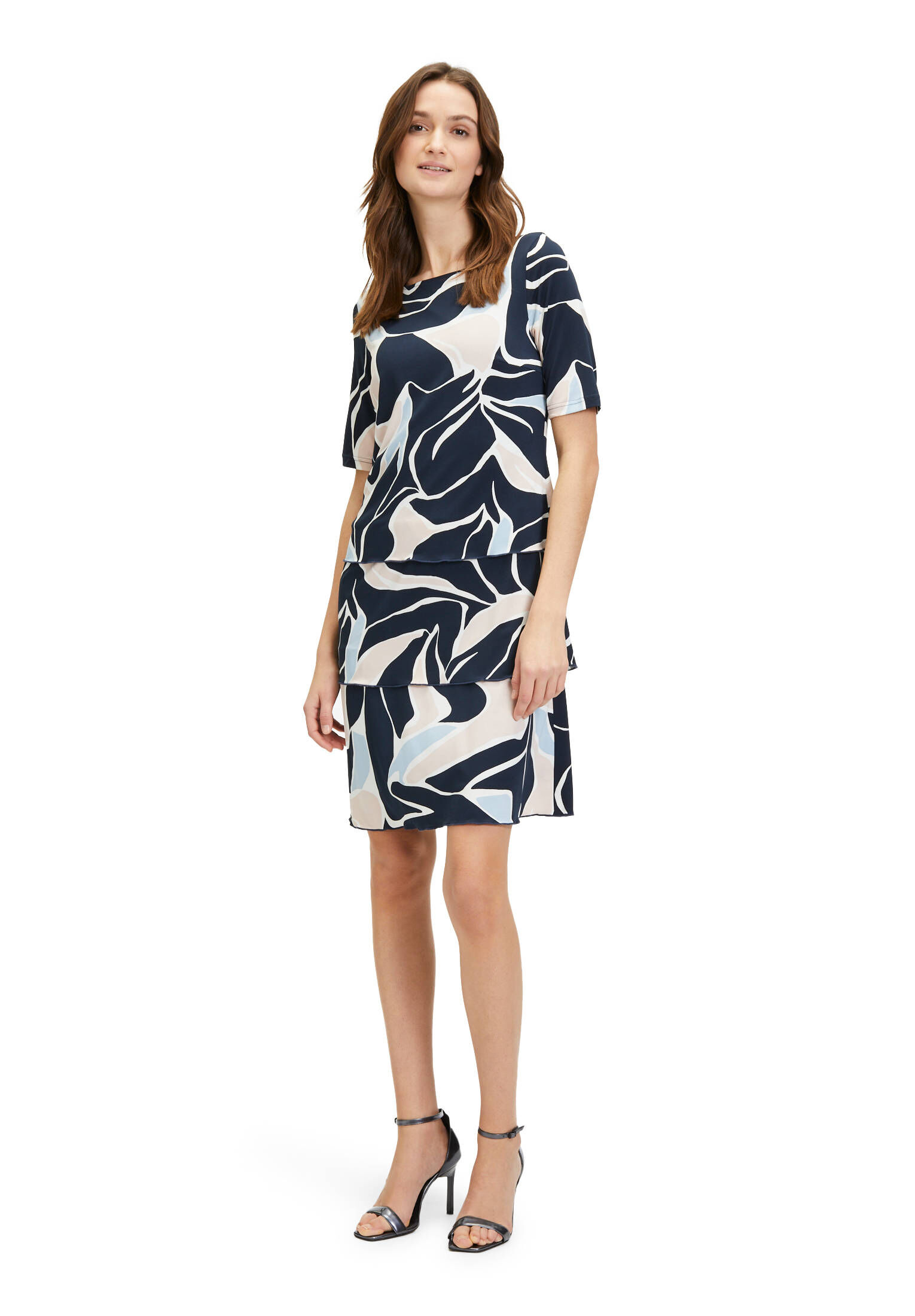 Betty Barclay| Damen Stufenkleid kurzarm