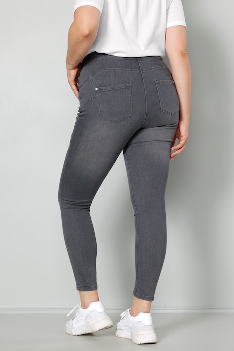 PushUp-Jeggings, Elastikbund