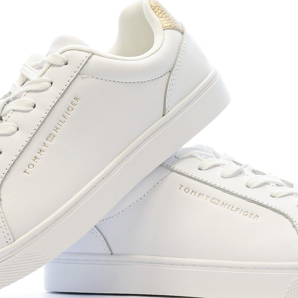 Tommy Hilfiger Baskets Blanches Femme Tommy Hilfiger Cupsole