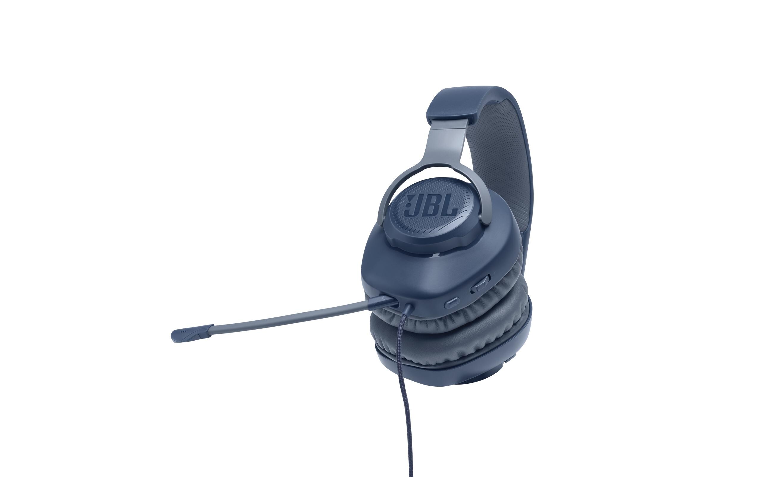 Headset Quantum 100 BlauKabelgebundenes Over-Ear-Gaming-Headset mit abnehmbarem Mikro