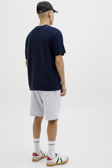 Jack & Jones grijze heren korte broek