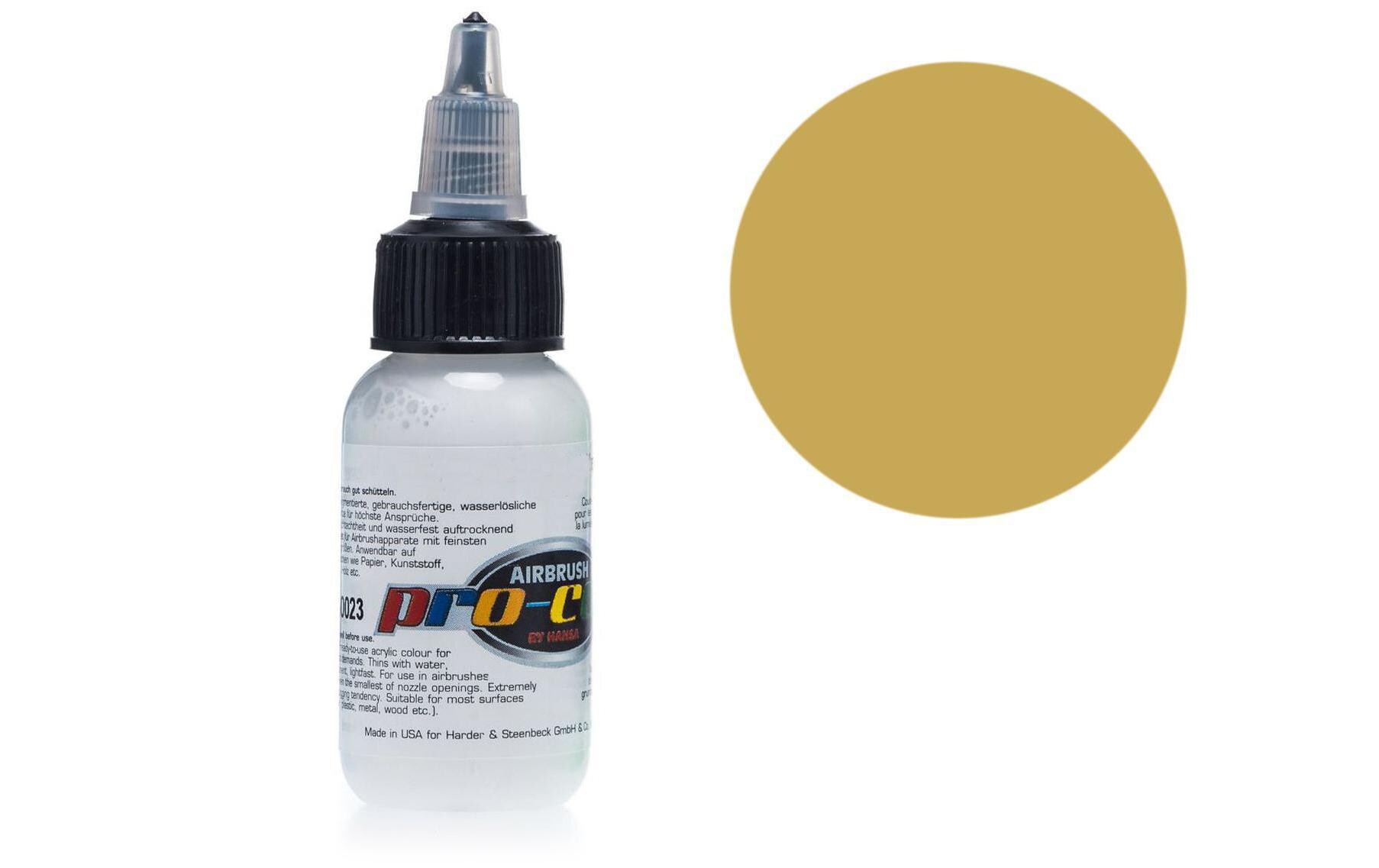 Bodypaint Airbrushfarbe Gold 30mlBodypaint Airbrushfarbe
