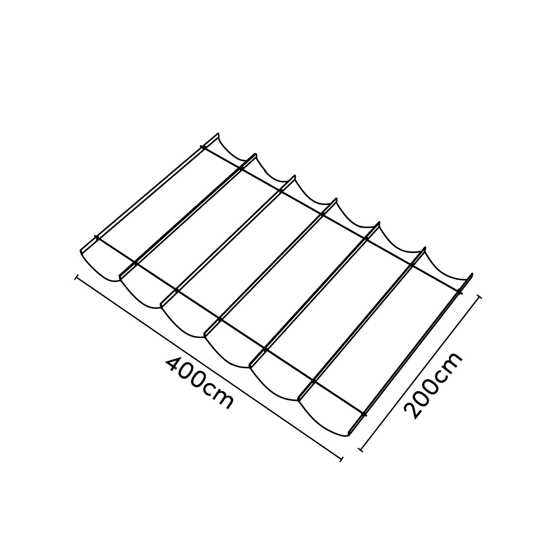 Platinum harmonicadoek Coolfit L400 x B200 cm - Ecru witte