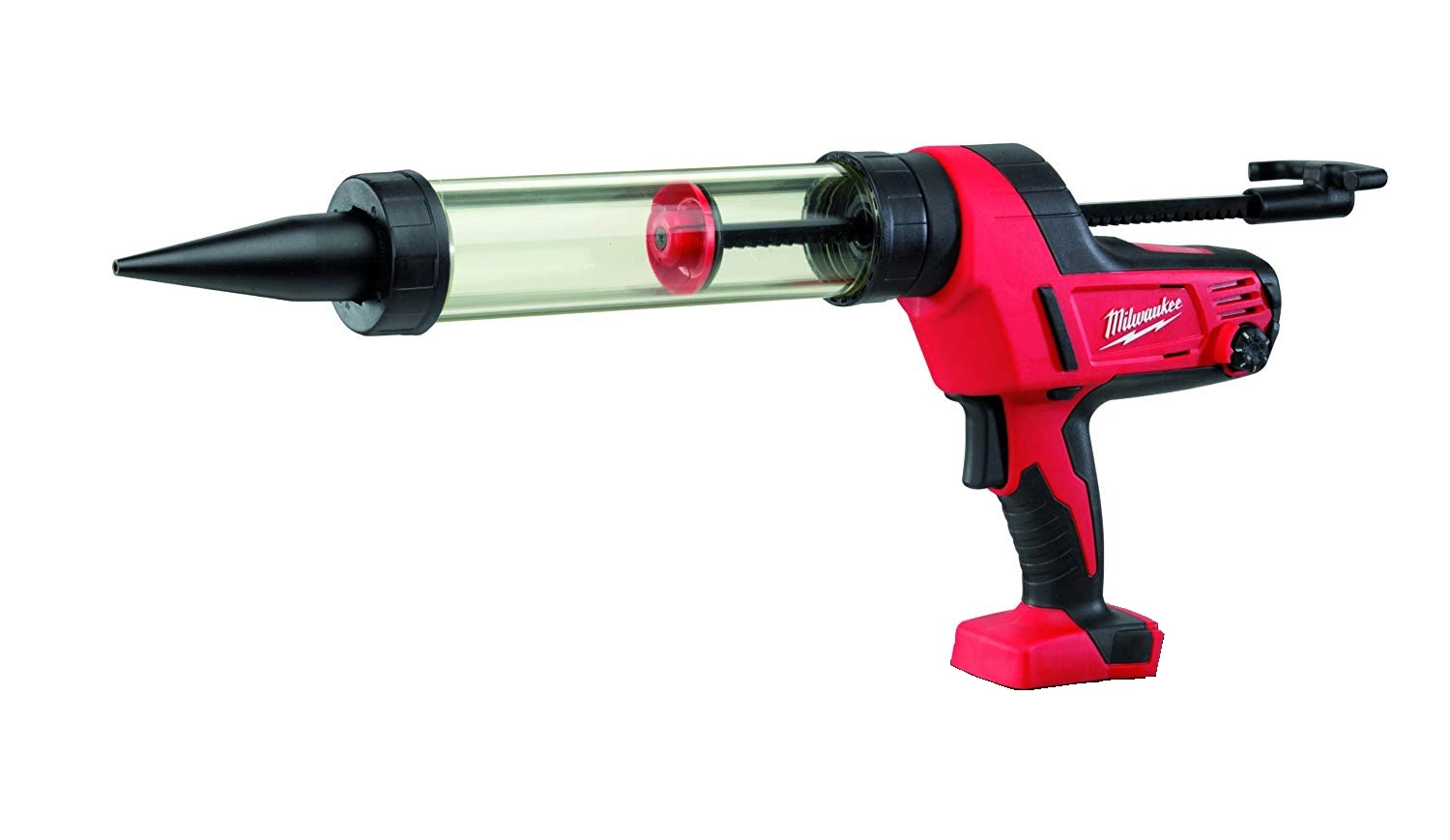 Milwaukee C18 PCG/400T-0 18V Li-Ion Accu lijm- en kitspuit body incl. worsthouder in tas - 400 ml