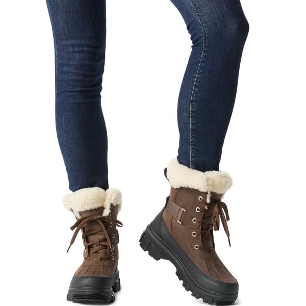 Après ski SOREL TORINO V PARC WATERPROOF OUTDRY TOBACCO/BLACK