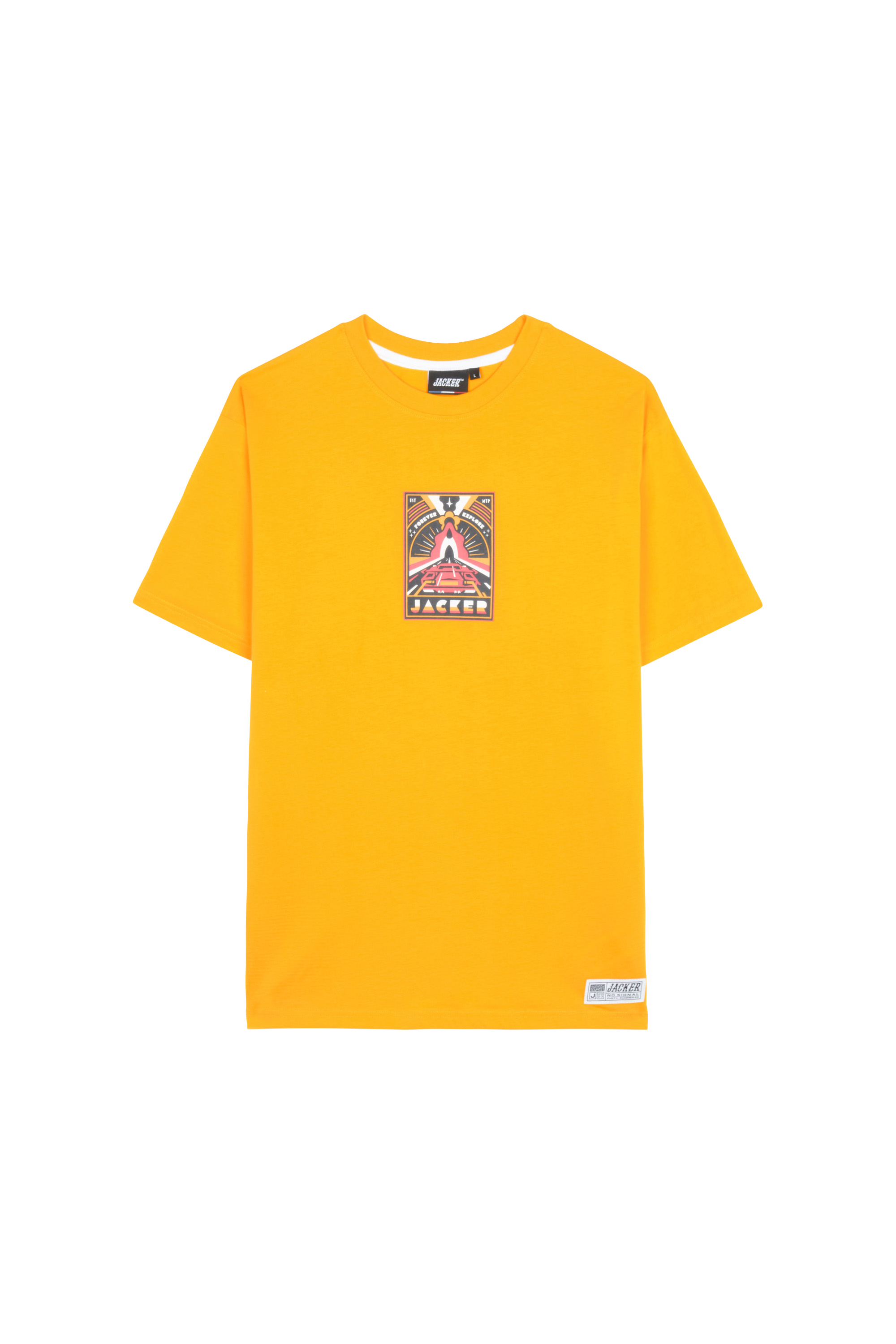 JACKER T-shirt EXPLORER Jaune
