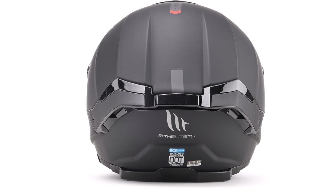 Styrthjelm fullface MT Thunder 4 SV matsort str. L