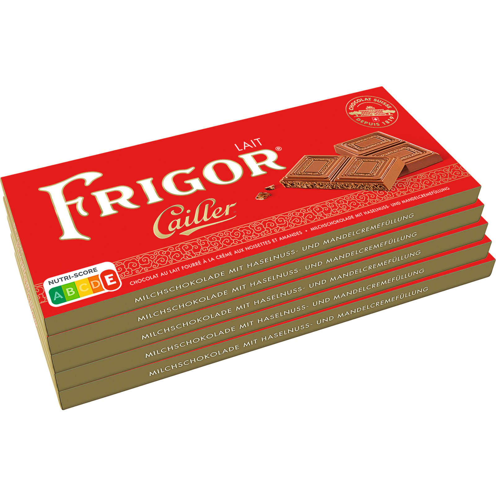 Cailler Frigor Milch 5 x 100 g