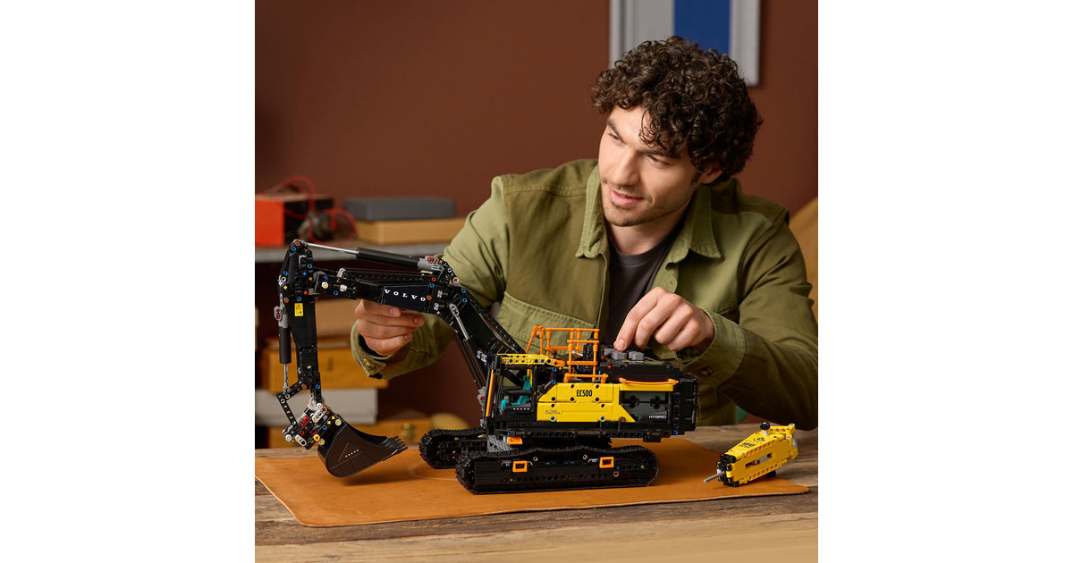 LEGOTechnic - Volvo EC500 Hybrid graafmachine Constructiespeelgoed  (42215)