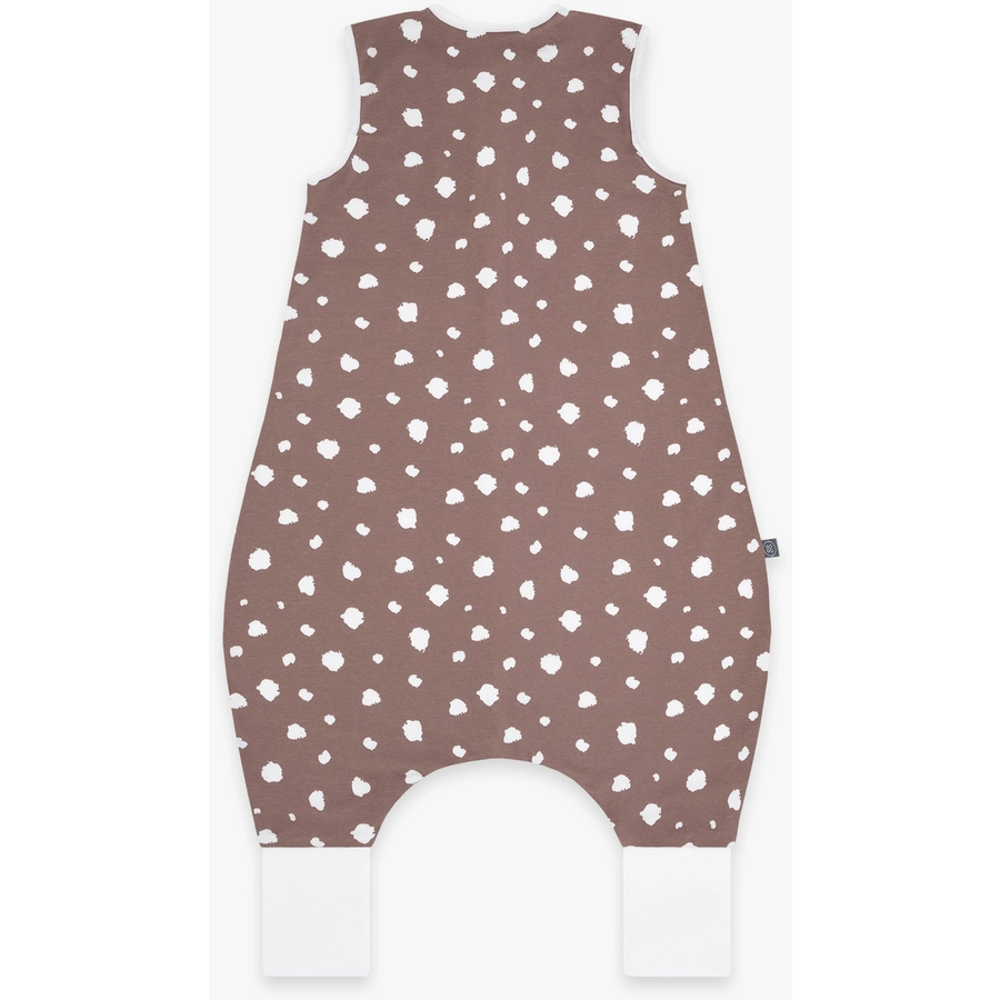 emma & noah Schlafsack mit Füßen Punkte Berry