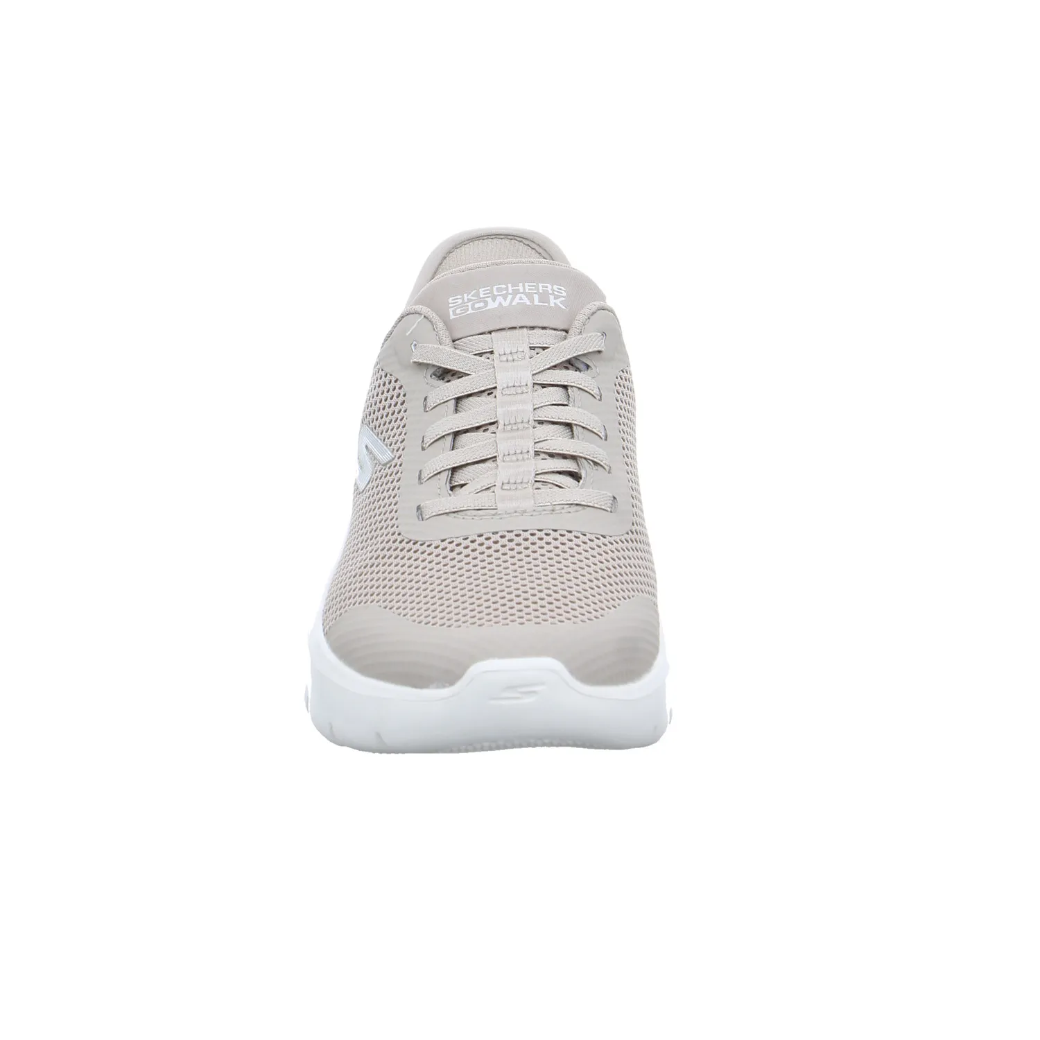 SKECHERS Sneaker Taupe Textil