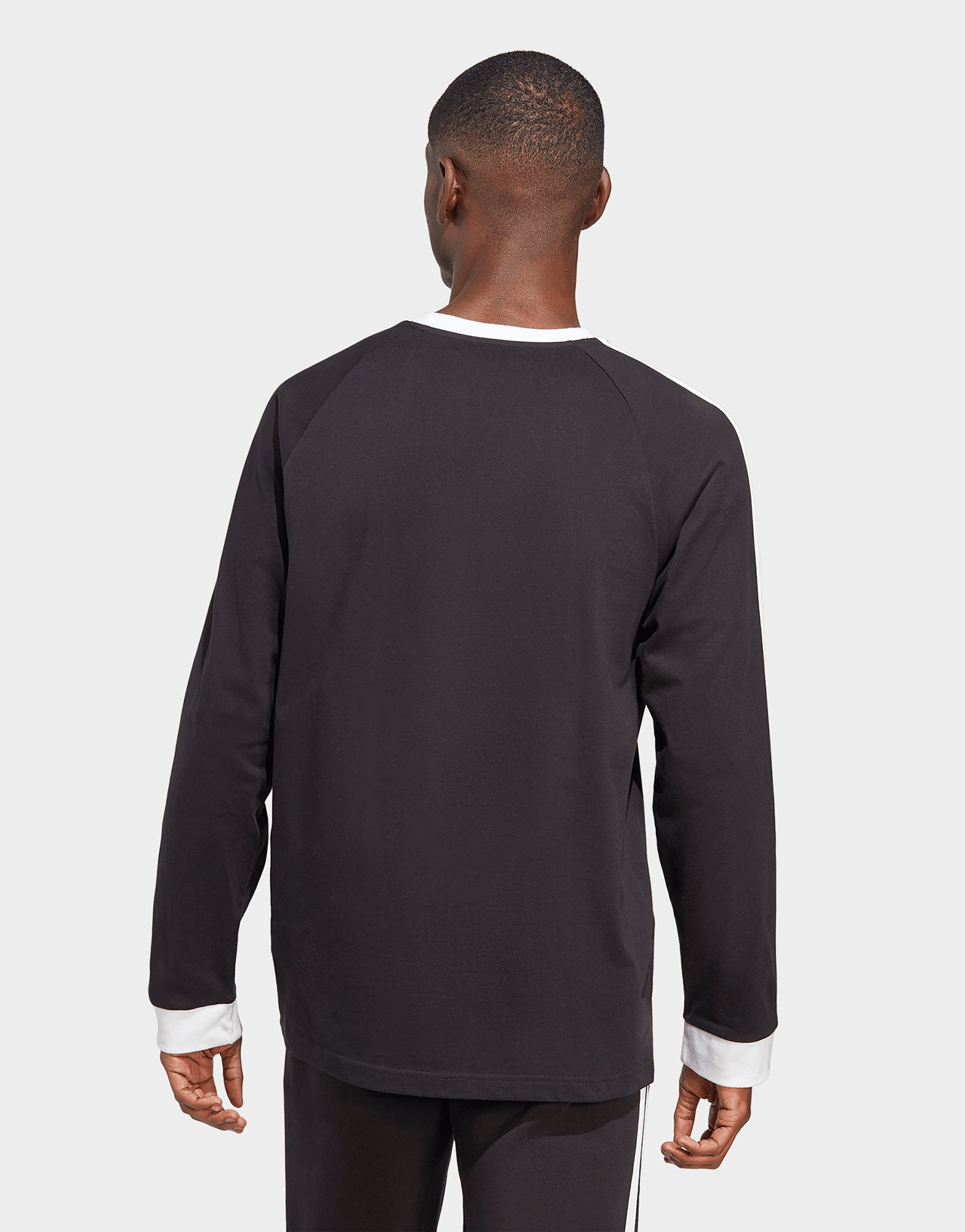adidas T-shirt manches longues 3 bandes Adicolor Classics