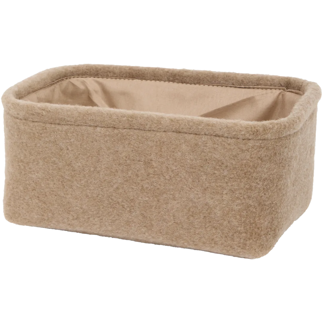 Vilten mandje 25 x 16,5 x 11 cm | diverse kleuren