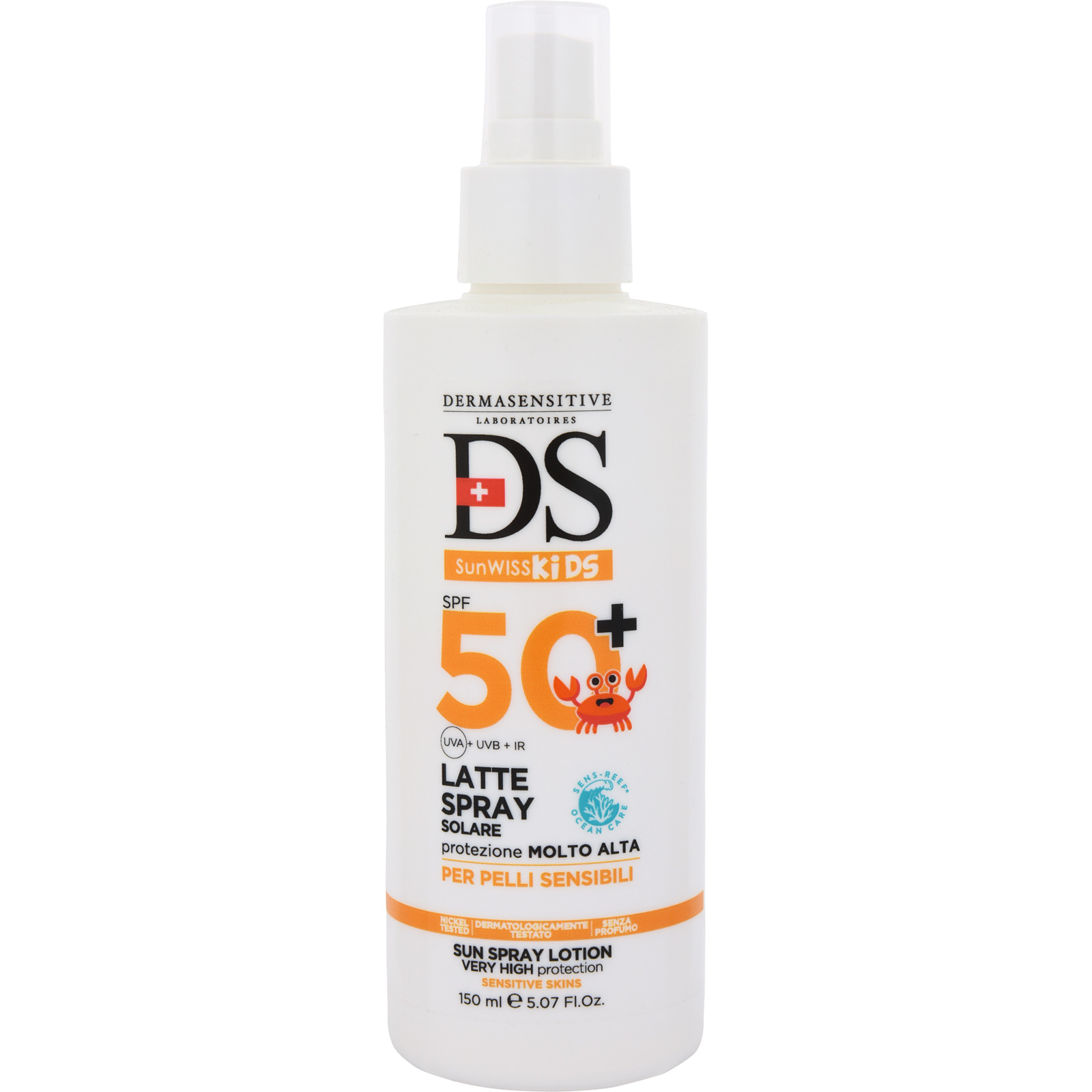 Dermasensitive DS+ SunWISS Sonnenspray Kids SPF 50 150 ml