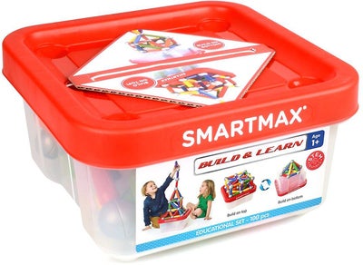 SmartMax Build and Learn Educational Magnetsett 100 Deler