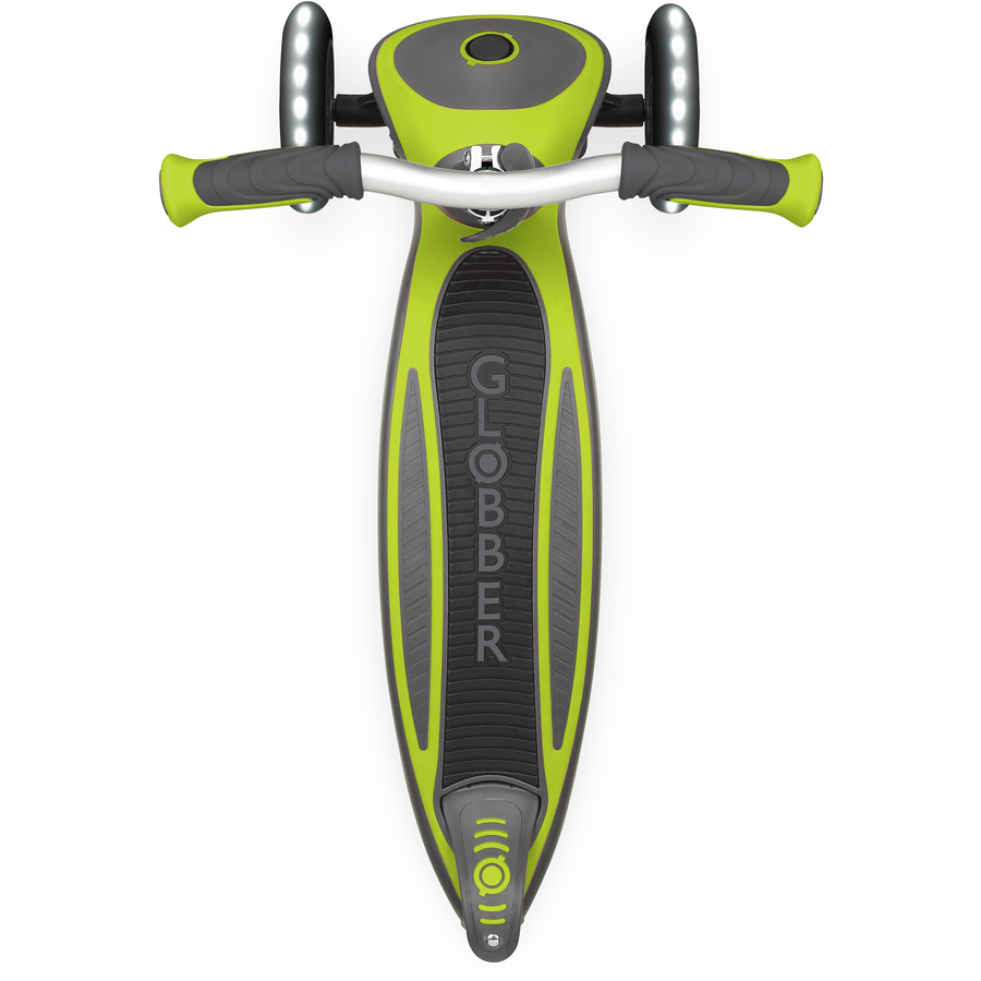 GLOBBER MASTER LIGHTS lime grün, mit Leuchtrollen