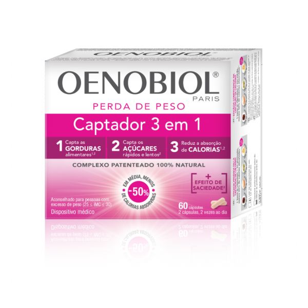 Oenobiol Captador 3em1 60 Cápsulas