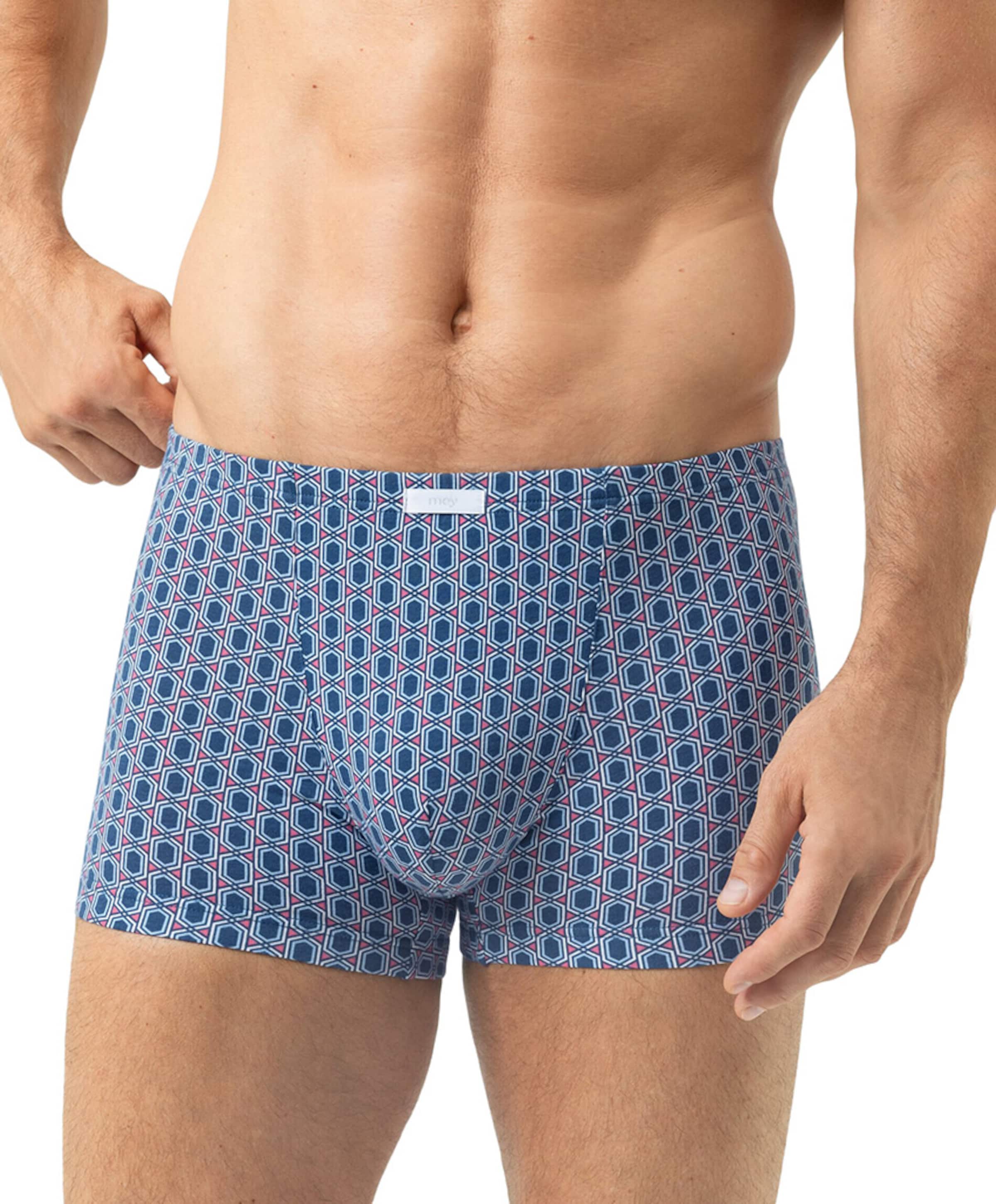 Mey Heren boxershort blauw