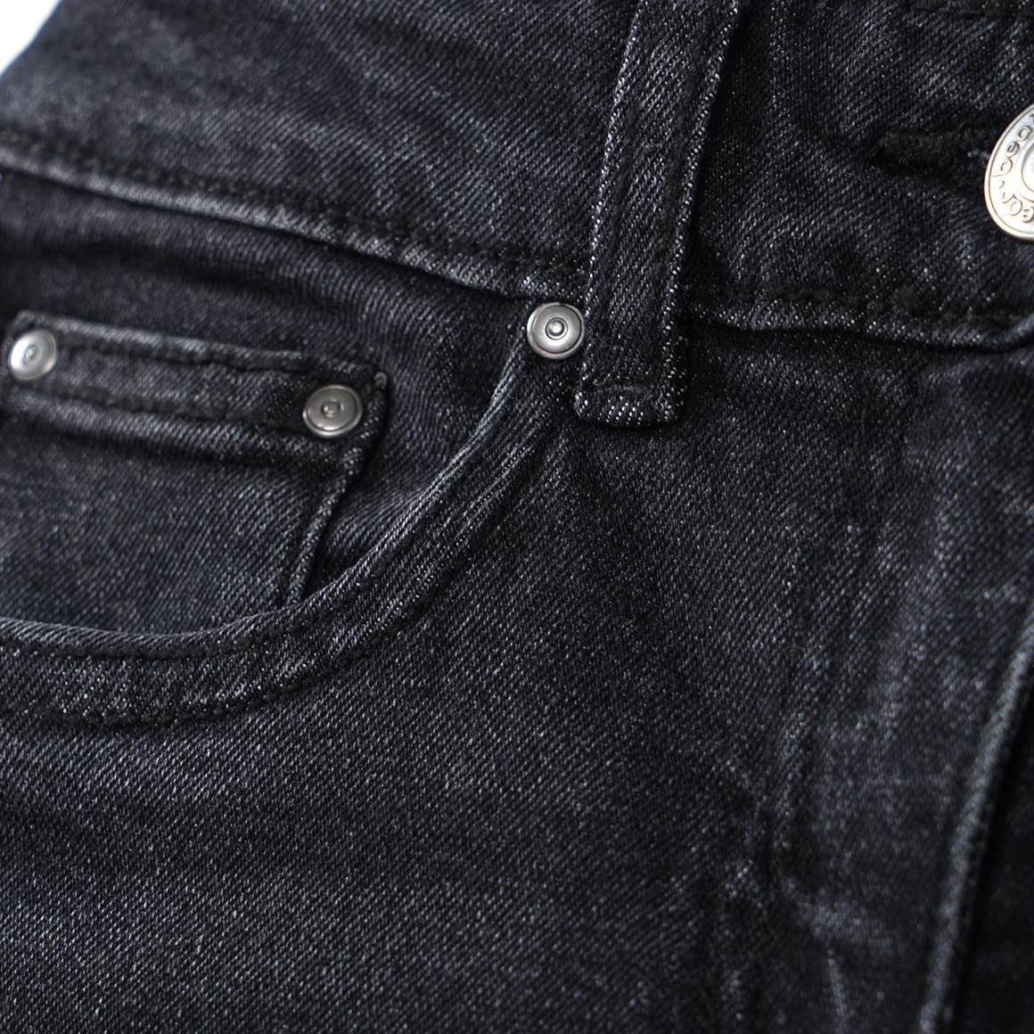 Beatwear Jungen Slim-Jeans mit verstellbarem Bund dunkelgrau
