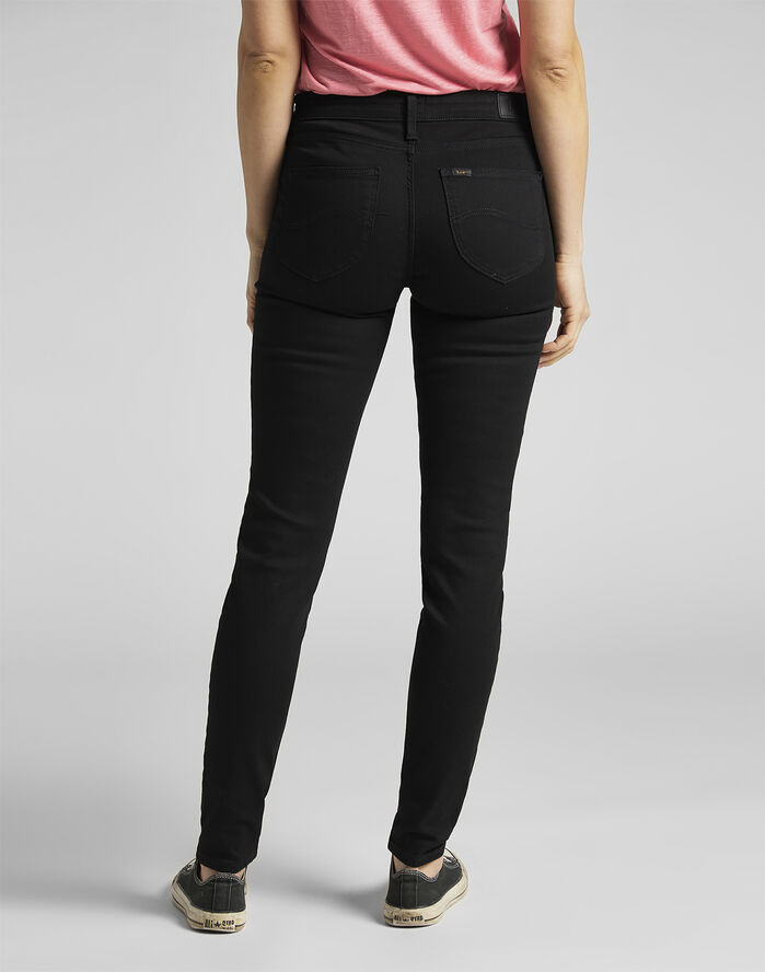 Lee Scarlett Skinny Jeans Sort