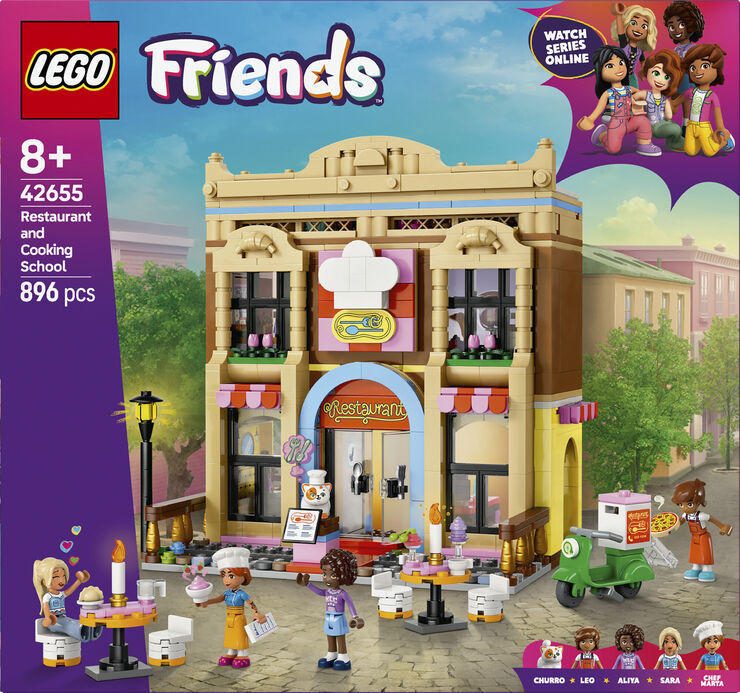 Lego Restaurant og kokkeskole 42655
