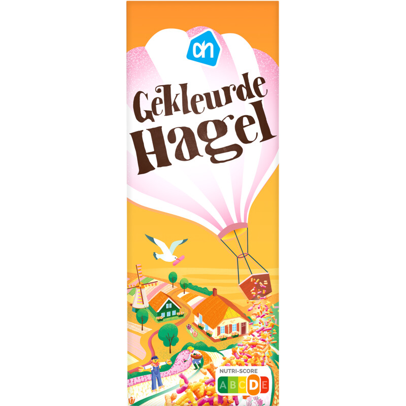 AH Gekleurde hagel