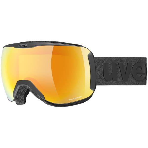Masque de ski UVEX DOWNHILL 2100 CV BLACK MATT/MIRROR ORANGE