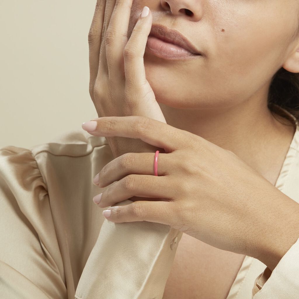 Bague Argent Blanc Samba
