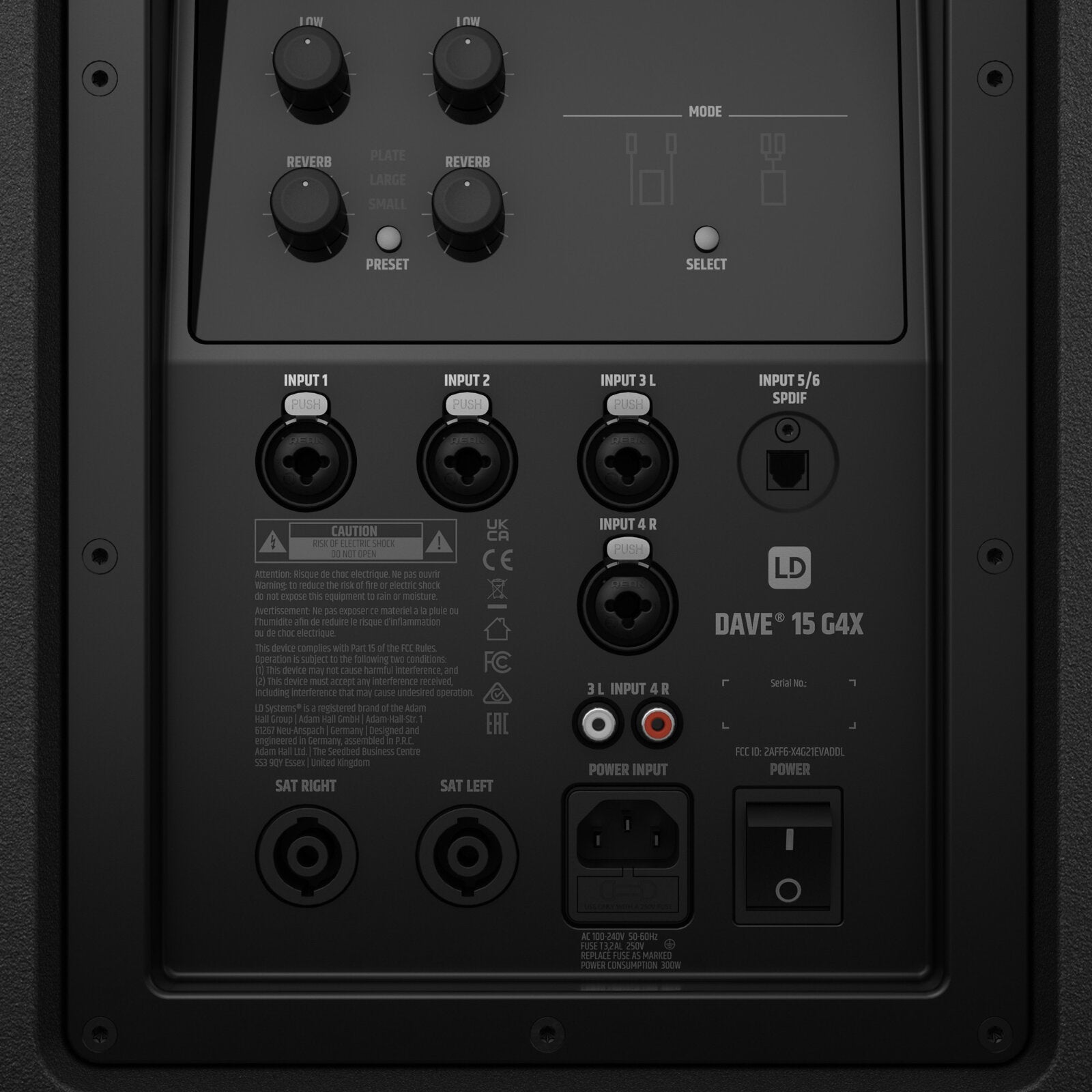 LD Systems DAVE 15 G4X PA-systeem