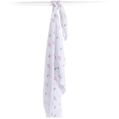 Lange mousseline - hippo rose