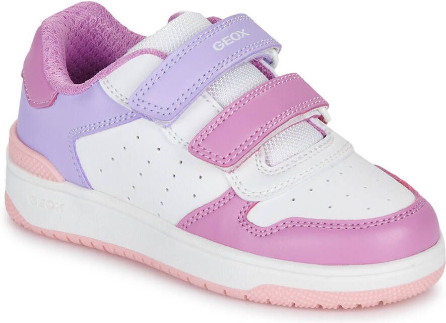 GEOX WASHIBA TIENERS Sneakers WIT CYCLAAM