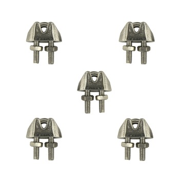 Staaldraadklemmen 3mm 5 stuks