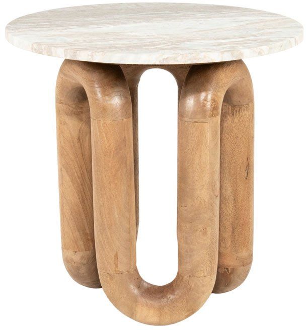 Bijzettafel LoopStone Naturel van By Boo