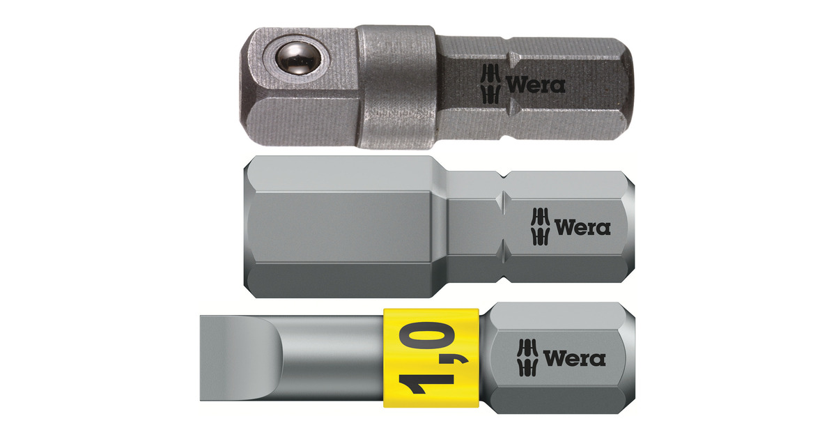 WeraTool-Check Combi 1, 40‑delig bitset  (Zwart/groen)