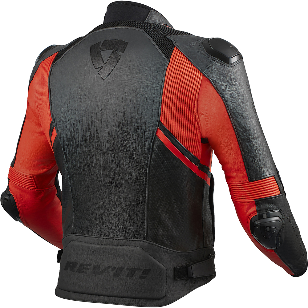 Rev'it - Blouson Quantum 2 Noir / Anthracite / Rouge
