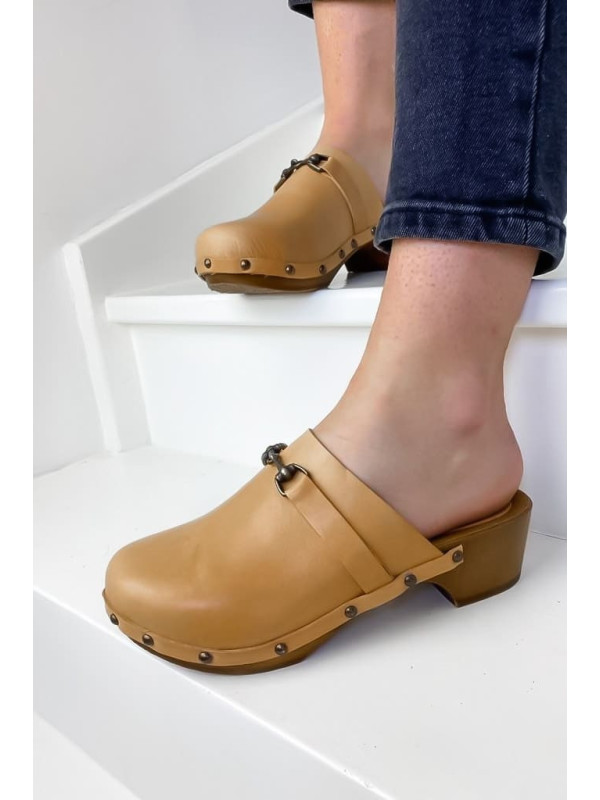 Semerdjian - Mules Sabot ZUCCA Camel