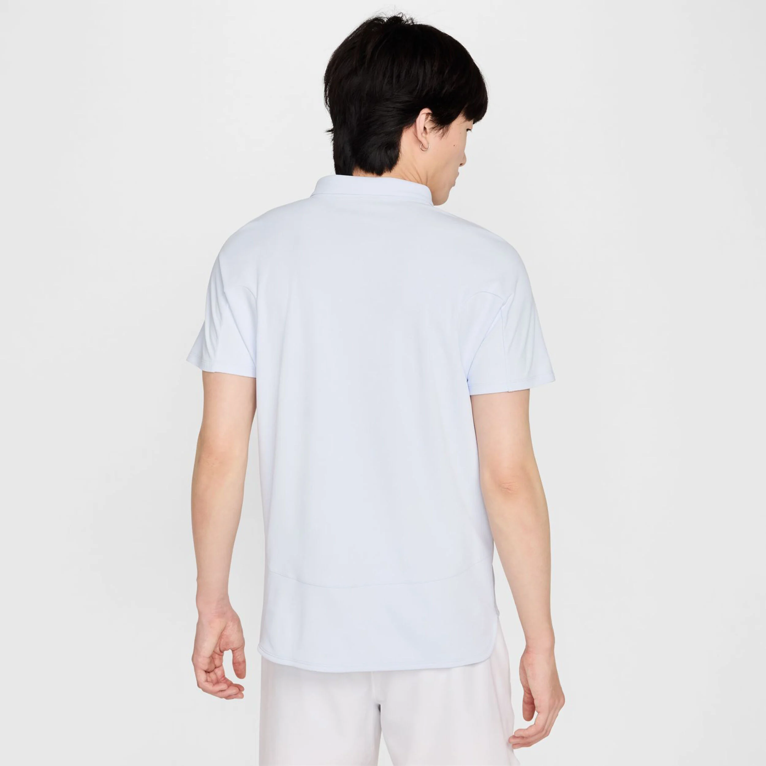 Nike Court Dri-Fit Advantage Slam Polo Hommes - Gris Clair