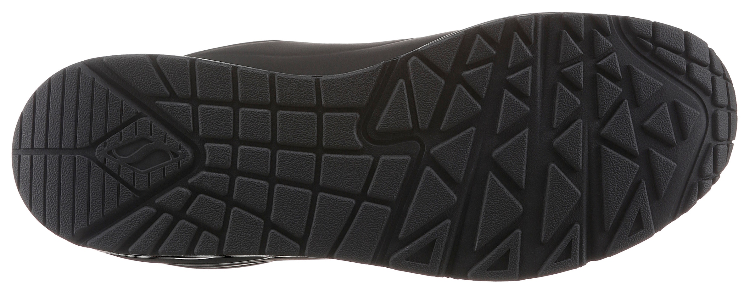 Skechers Wedgesneaker »Uno - Stand on Air«  Freizeitschuh, Halbschuh, Schnürschuh mit feiner Perforation