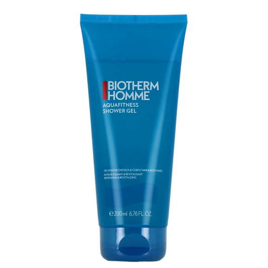 Gel douche revitalisant corps & cheveux pour homme Aquafitness Biotherm