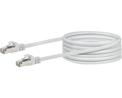 CAT 6 netwerkkabel SF/UTP 2x RJ45 connectoren 20 m wit Schwaiger CKB6200052