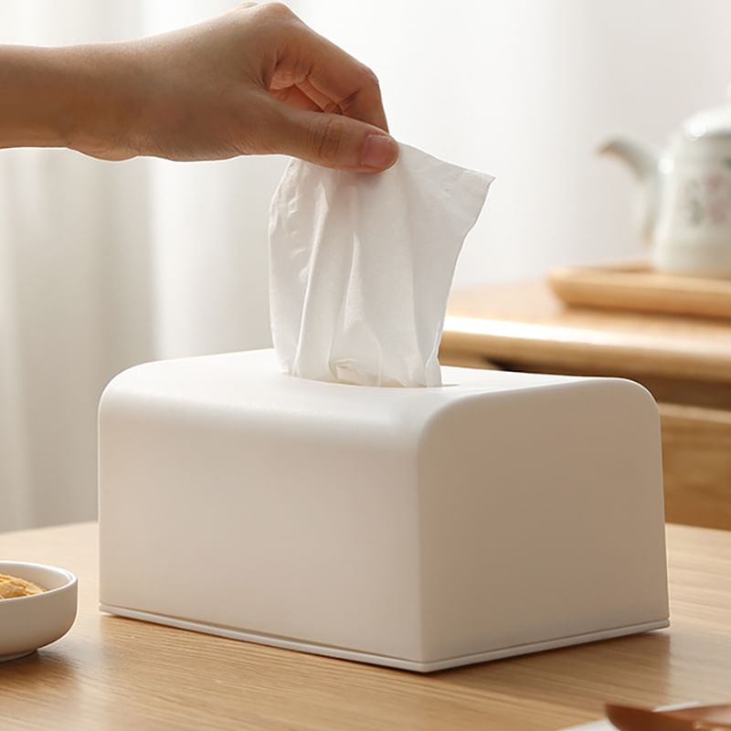 NEJA - Effen plastic tissuebox (verschillende ontwerpen)